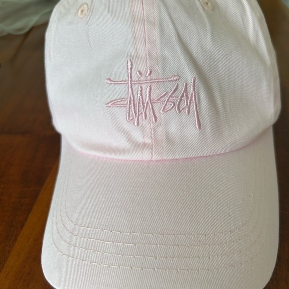 Stussy light pink baseball cap hat - NWOT​ - Picture 4 of 5